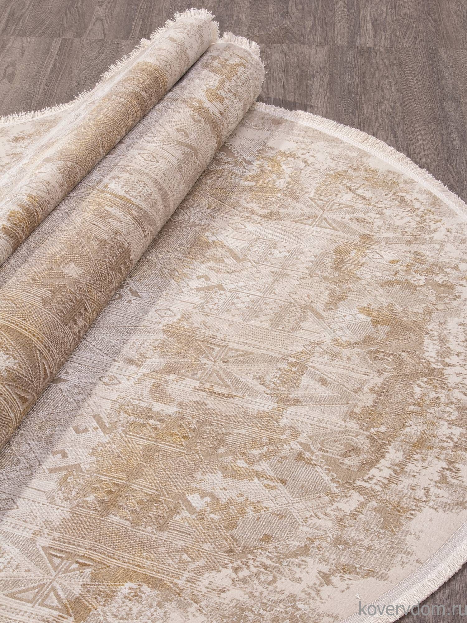 Ковер LISSABON SI023B BROWN / BROWN Овал Ковер LISSABON SI023B BROWN / BROWN Овал