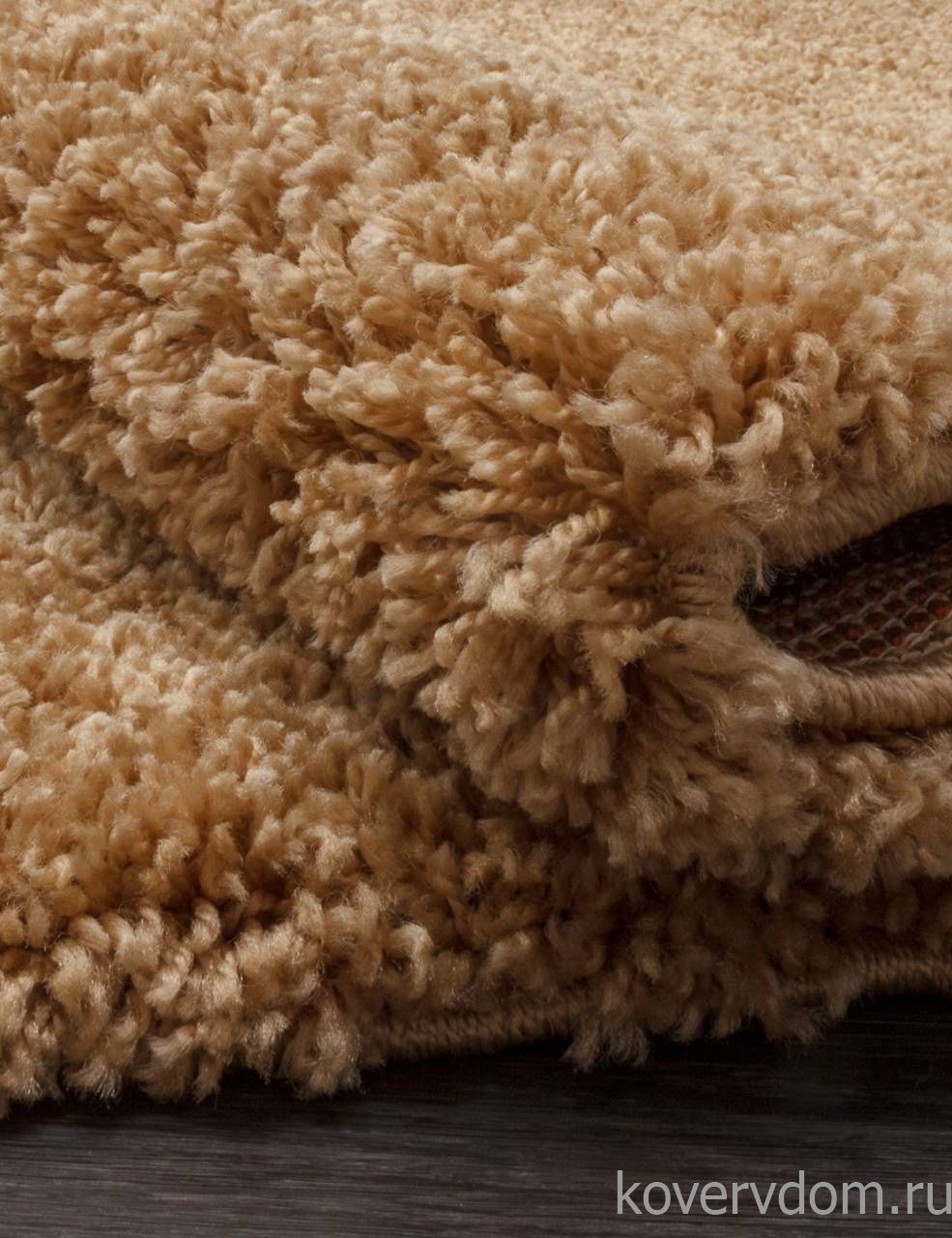 Ковер SHAGGY ULTRA s600 DARK BEIGE Круг