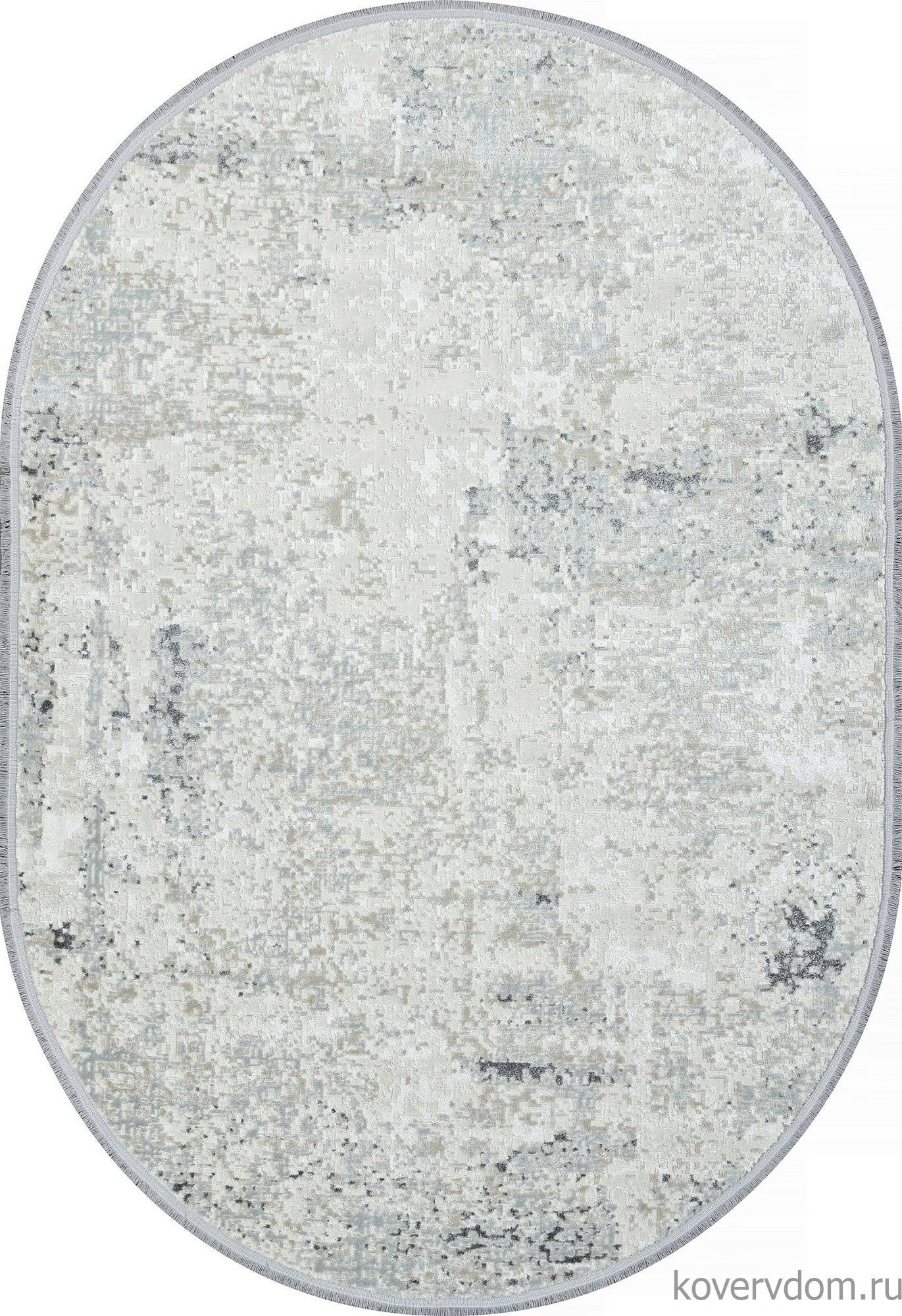 Ковер RUBI 26762Z CREAM / L.GREY Овал Ковер RUBI 26762Z CREAM / L.GREY Овал