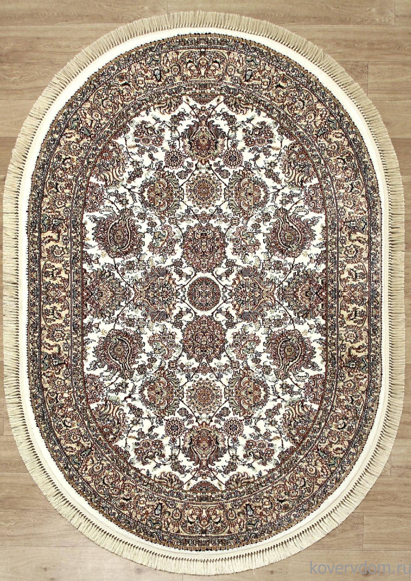 Ковер BROOKLYN 08613A CREAM / CREAM Овал Ковер BROOKLYN 08613A CREAM / CREAM Овал