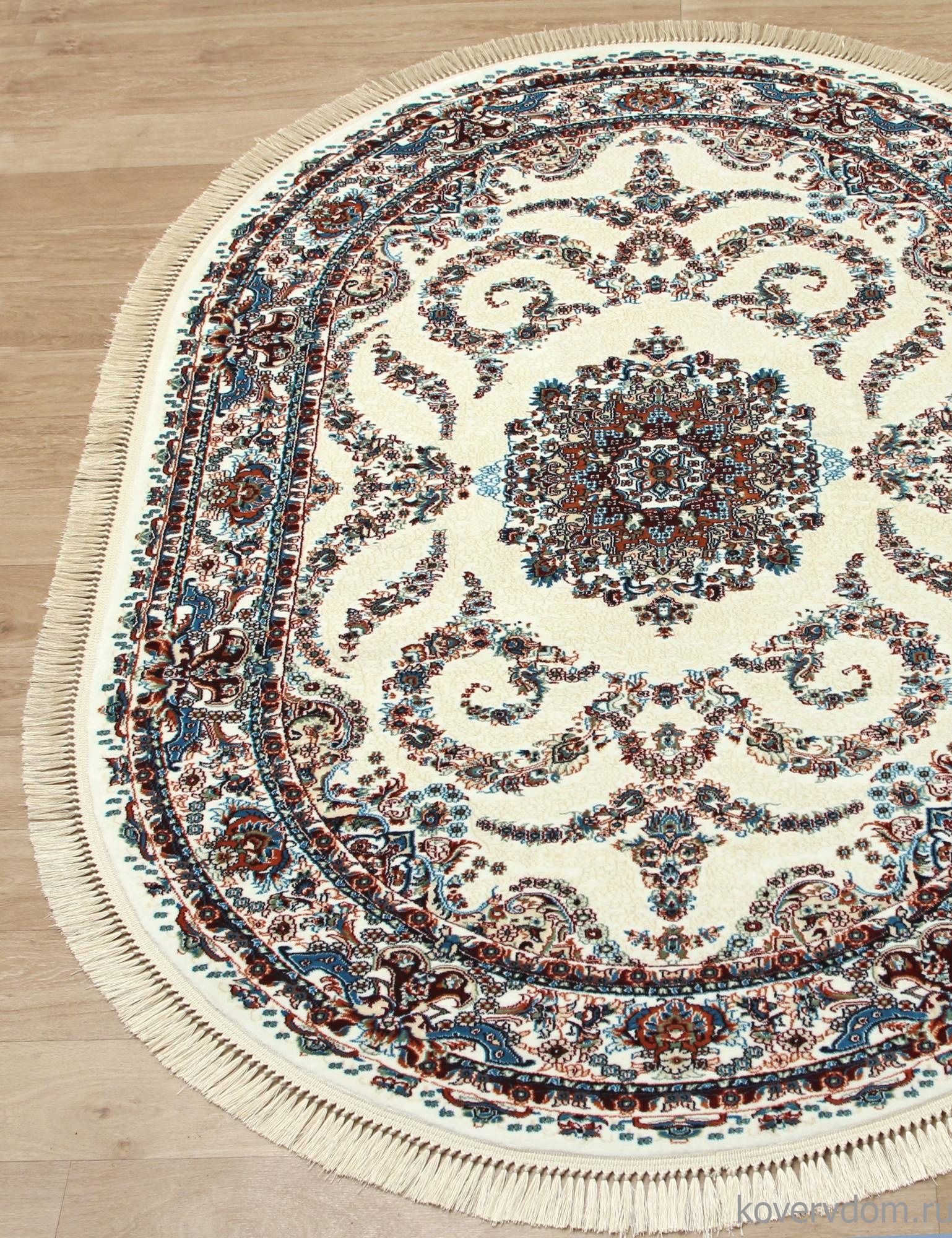 Ковер BROOKLYN 08612A CREAM / CREAM Овал Ковер BROOKLYN 08612A CREAM / CREAM Овал