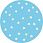 Ковер детский FUNKY TOP STARF blue ROUND