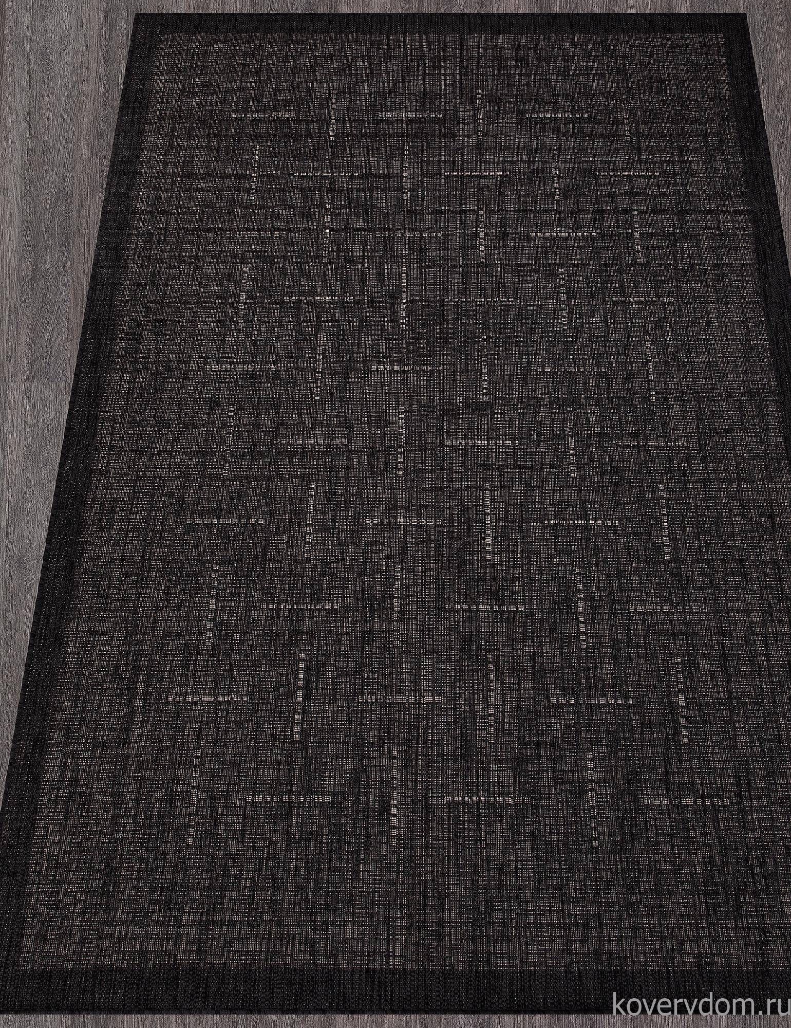 Ковер циновка VEGAS S008 BLACK Ковер циновка VEGAS S008 BLACK