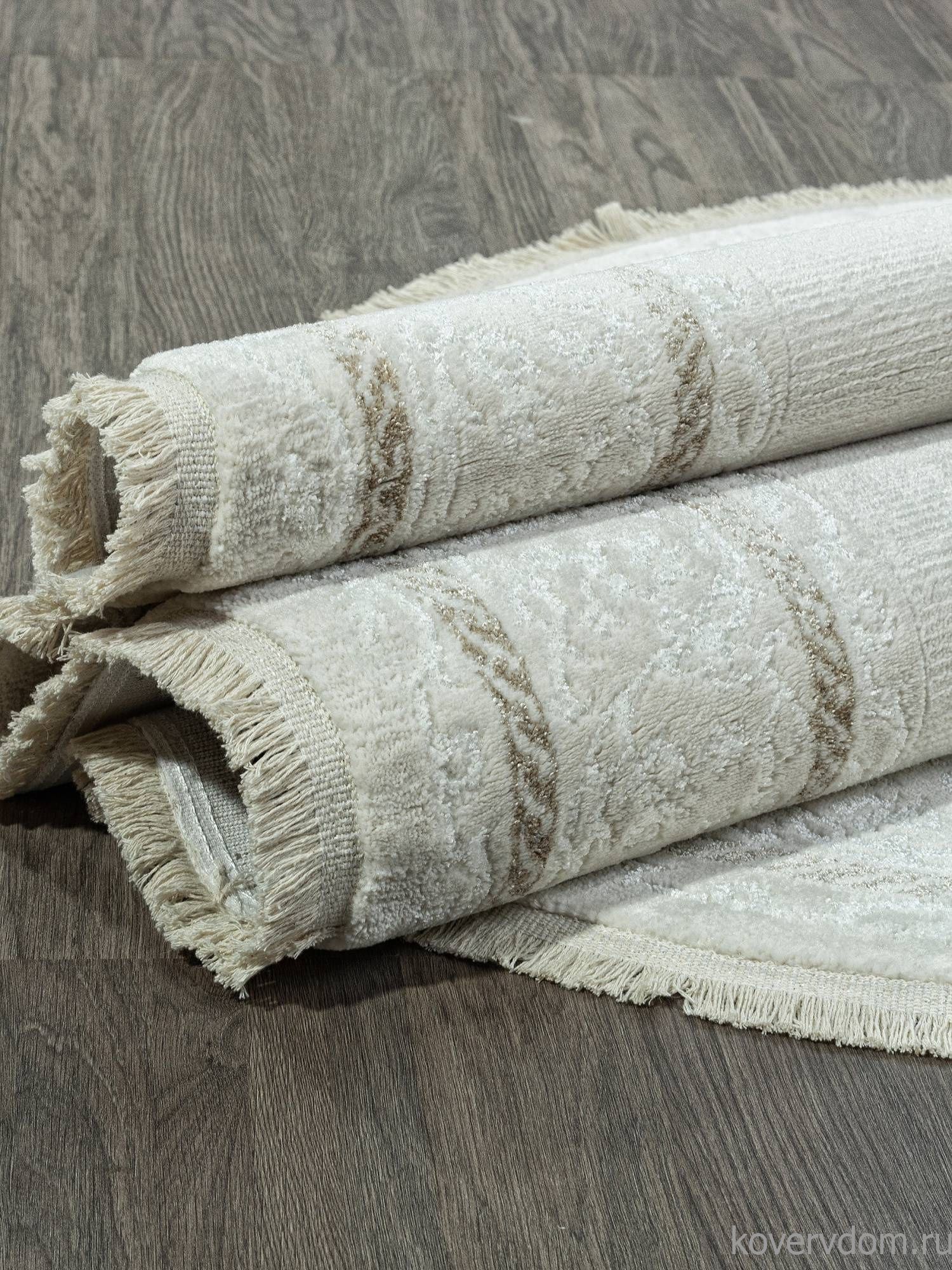 Ковер RUBI 26737Z CREAM / CREAM Овал Ковер RUBI 26737Z CREAM / CREAM Овал