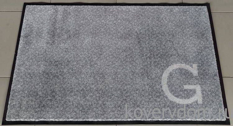 Ковер в офис на резиновой основе с логотипом G