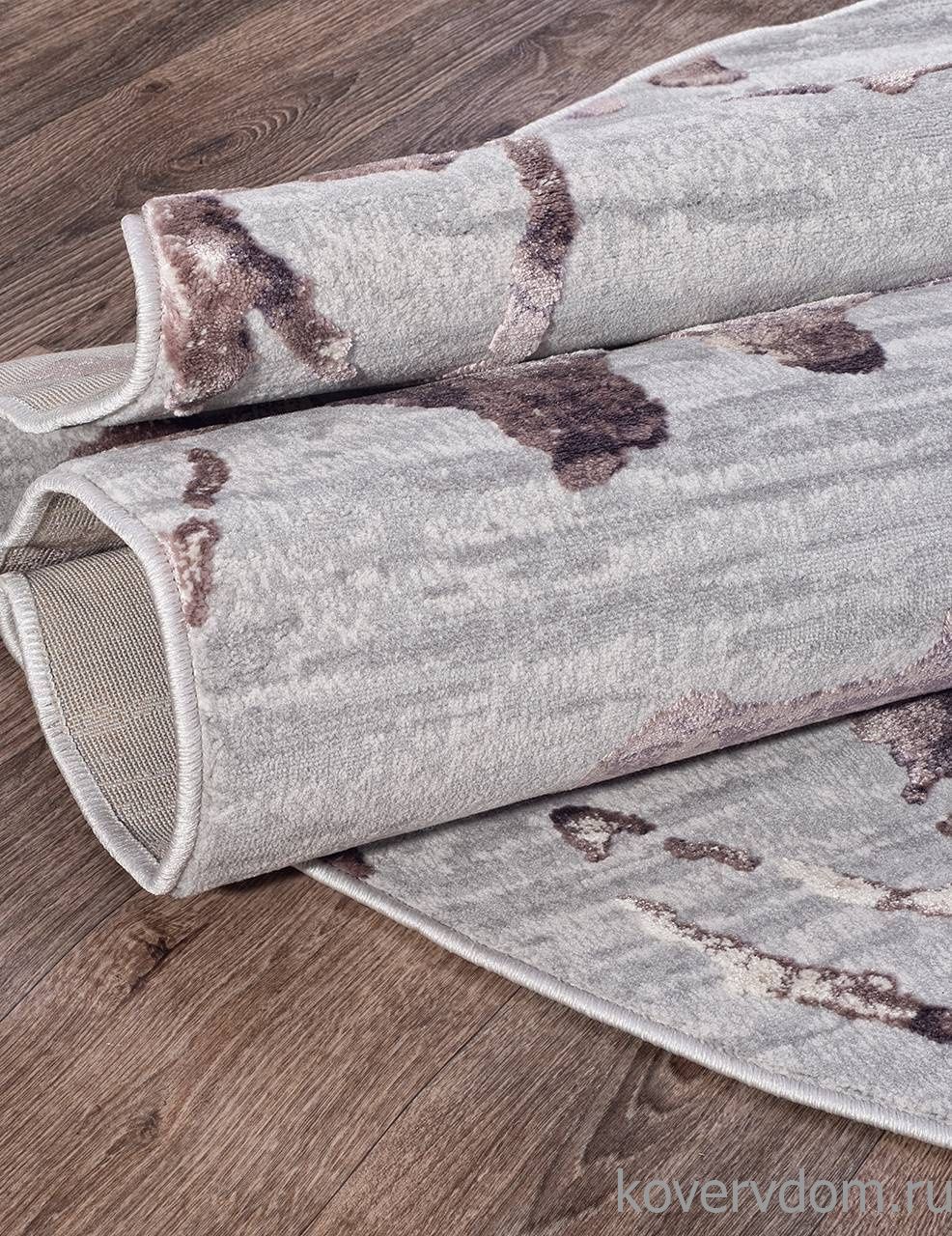 Ковер TOKIO 17974A GREY / PINK Овал