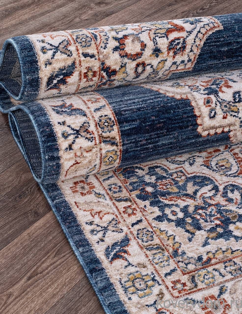 Ковер ZEUS 0B2090 D.BLUE / IVORY Ковер ZEUS 0B2090 D.BLUE / IVORY