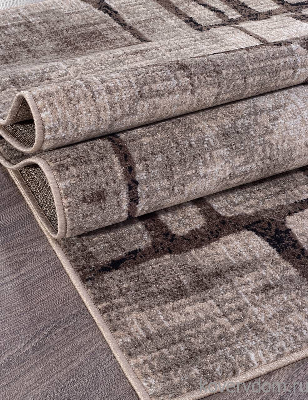 Ковер SIERRA D717 BEIGE-BROWN 2 Ковер SIERRA D717 BEIGE-BROWN 2