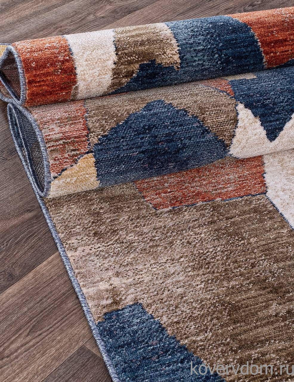 Ковер ZEUS B3521A D.BLUE / GREEN Ковер ZEUS B3521A D.BLUE / GREEN