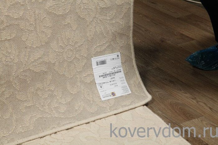 Ковер шерстяной рельефный GALAXY cut-loop ALULA white Ковер шерстяной рельефный GALAXY cut-loop ALULA white