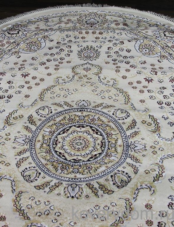Ковер MASHAD PRESTIGE 02847A CREAM / CREAM Овал