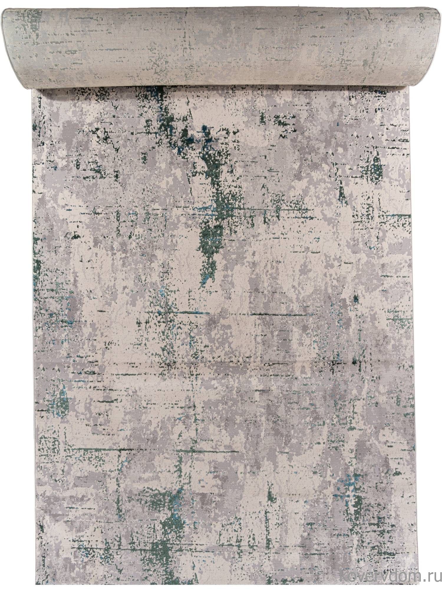 Ковровая Дорожка LIMAN F169 CREAM-D.GREEN