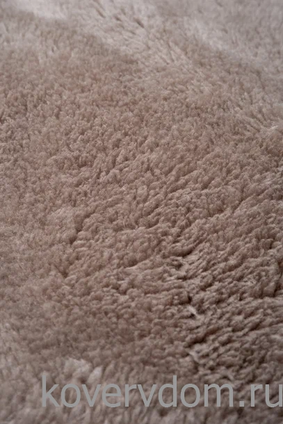 Ковер из искусственного меха Chic 1000A BROWN_3000 круг