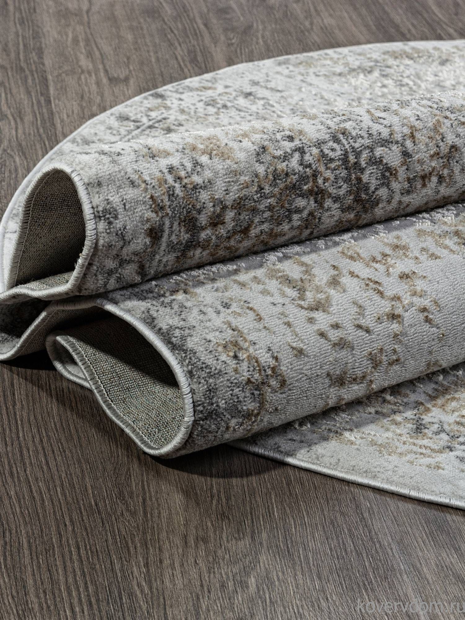 Ковер SAFARI 02475H D.GREY / GREY Овал