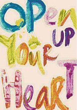 Детский ковер Creative Carpets - PRINT Open Up Your Heart