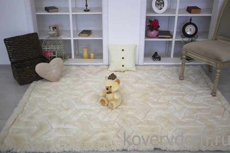 Ковер натуральный из меха Альпаки 31