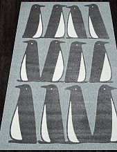 Ковер в детскую синий SOFIT F007 GRAY