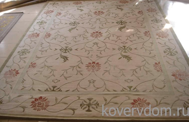 Ковер шерстяной с шелком TIBET 120L JZ-07-204B Ковер шерстяной с шелком TIBET 120L JZ-07-204B