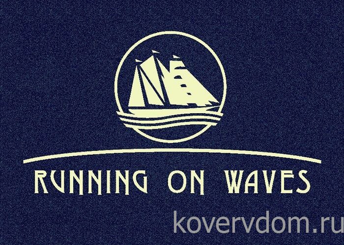 Ковер Морской с логотипом Ковер Морской с логотипом