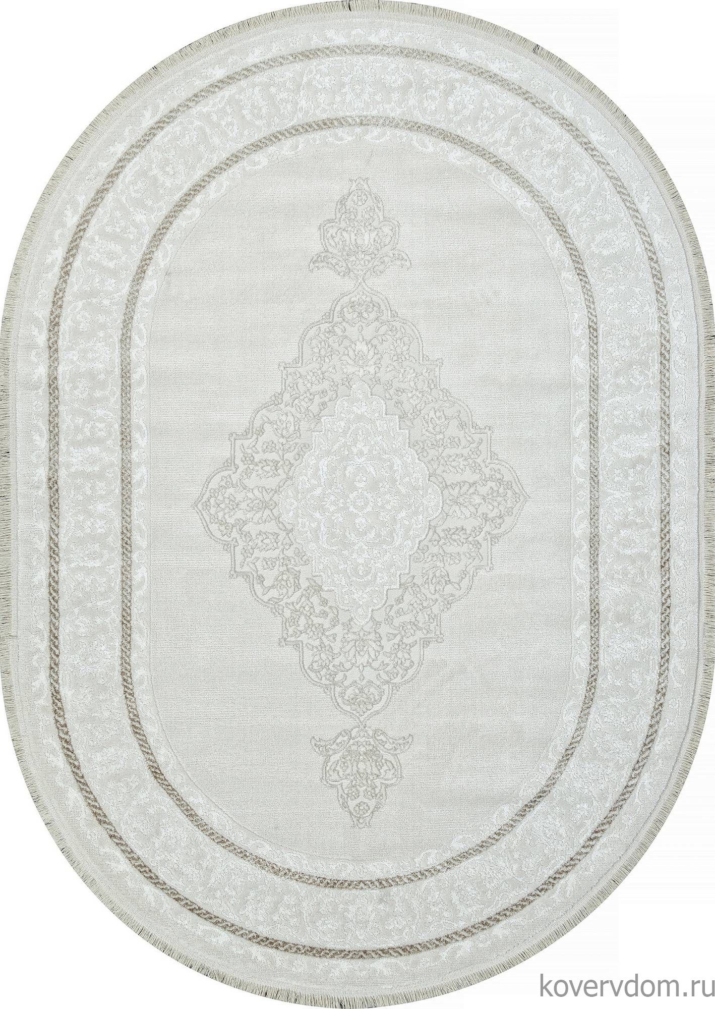 Ковер RUBI 26737Z CREAM / CREAM Овал Ковер RUBI 26737Z CREAM / CREAM Овал