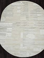 Ковер в современном стиле SIRIUS-A F190 CREAM-NATURAL Овал