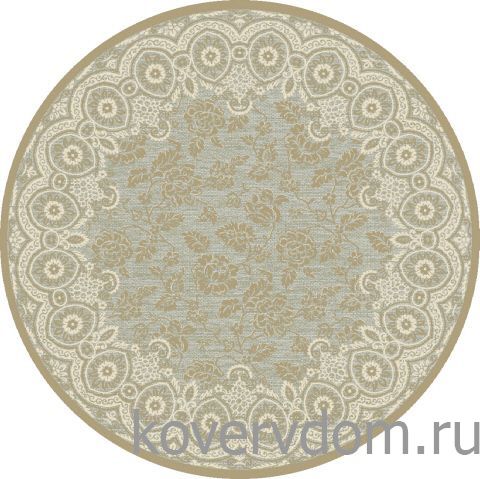 Рельефный ковер из вискозы GENOVA 38247 6525 90 КРУГ Рельефный ковер из вискозы GENOVA 38247 6525 90 КРУГ