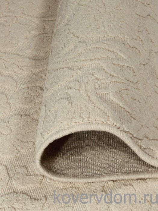 Ковер шерстяной рельефный GALAXY cut-loop ALULA white Ковер шерстяной рельефный GALAXY cut-loop ALULA white