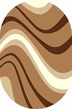 Ковер SUNRISE v802 MUSTARD Овал