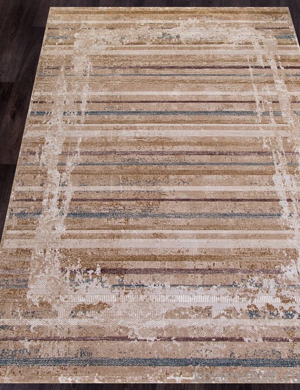 Ковер QUANTUM 03003B BROWN / BROWN Ковер QUANTUM 03003B BROWN / BROWN