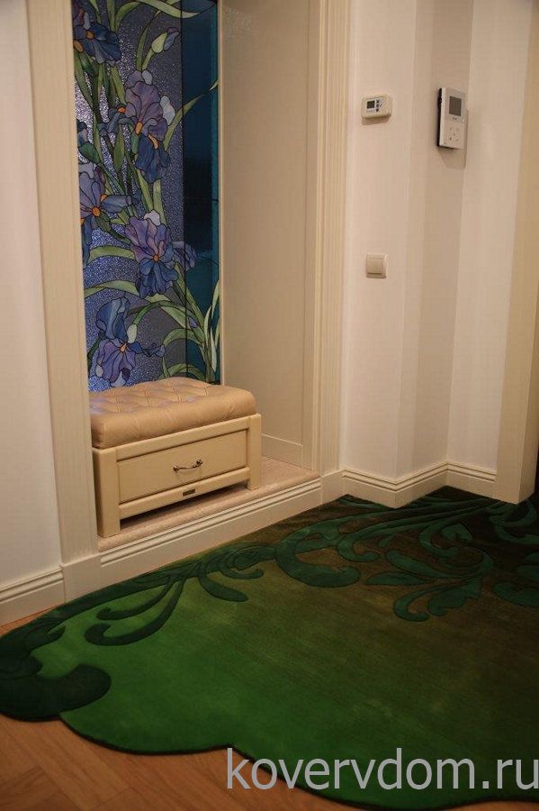 Авторский ковер ручной работы в прихожую Авторский ковер ручной работы в прихожую