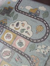 Овальный ковер с дорогами IZUMRUD C214 MULTICOLOR