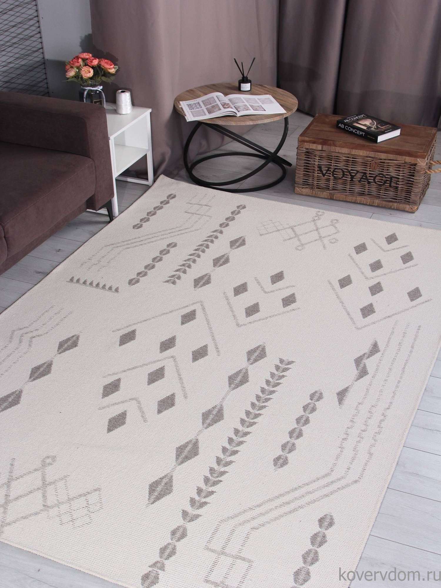 Ковер SUDAN WL063A VIZON / CREAM