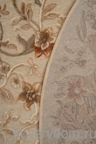 Рельефный ковер из вискозы GENOVA 38027 6262 60 КРУГ Рельефный ковер из вискозы GENOVA 38027 6262 60 КРУГ