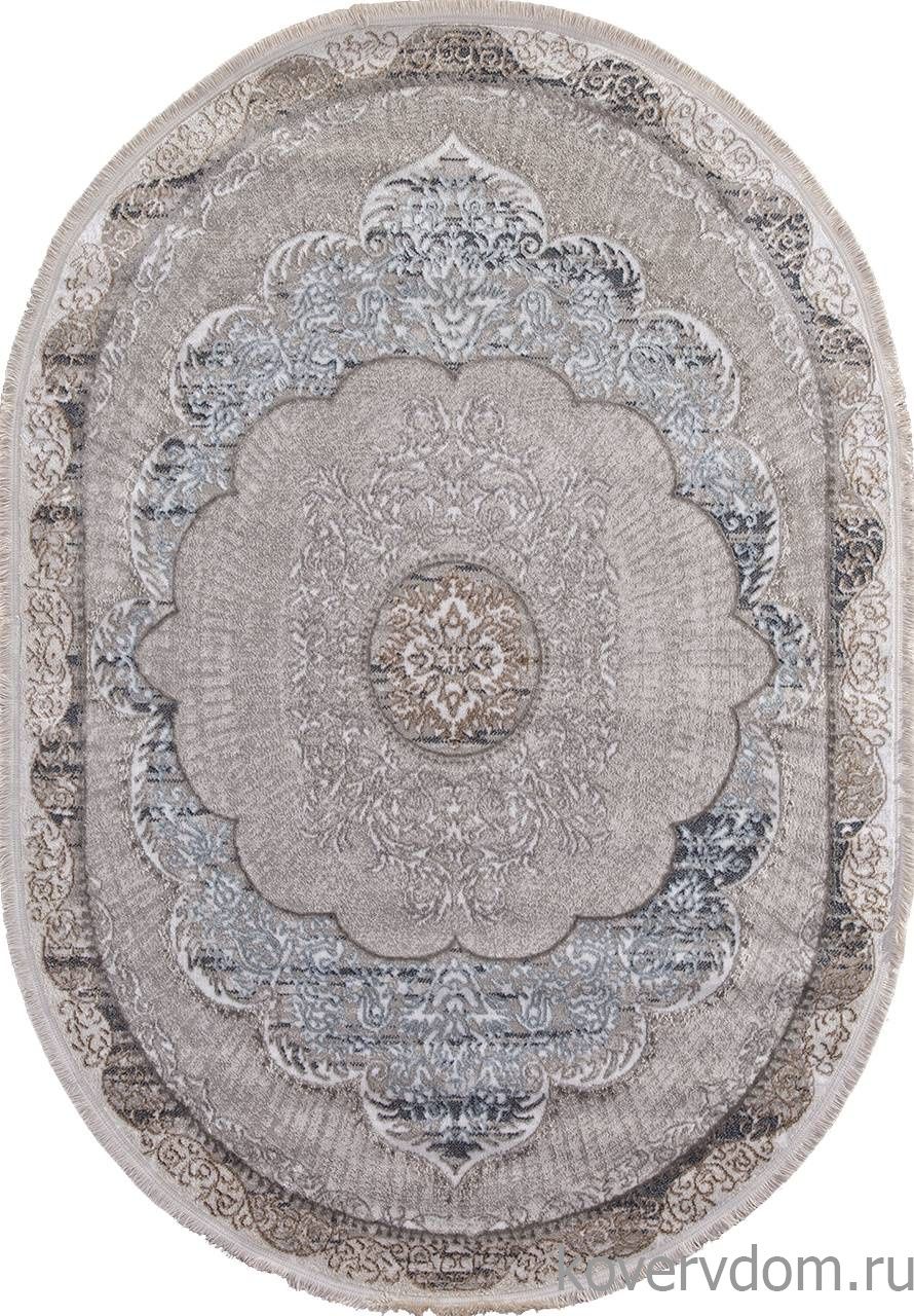 Ковер RODOS 7430A CREAM / CREAM Овал