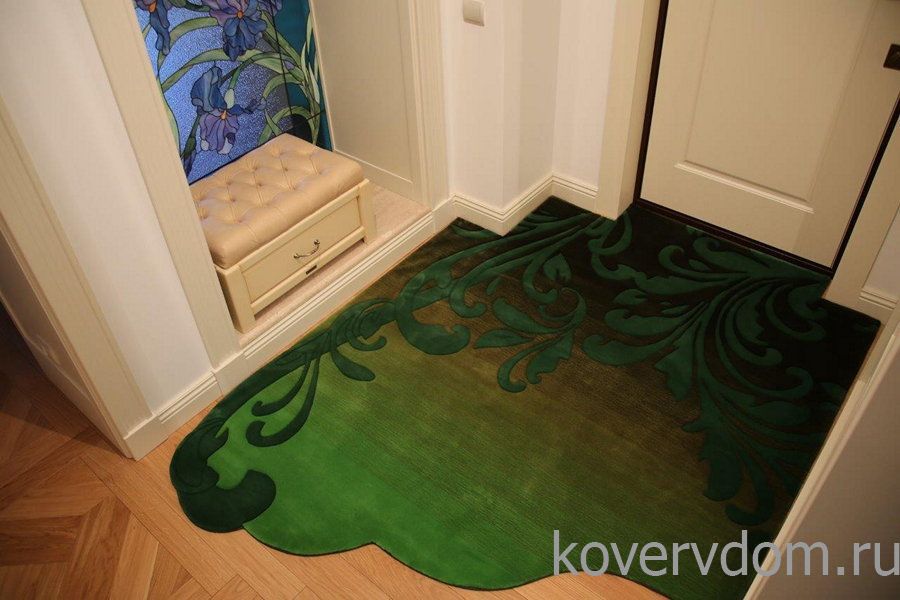 Авторский ковер ручной работы в прихожую Авторский ковер ручной работы в прихожую