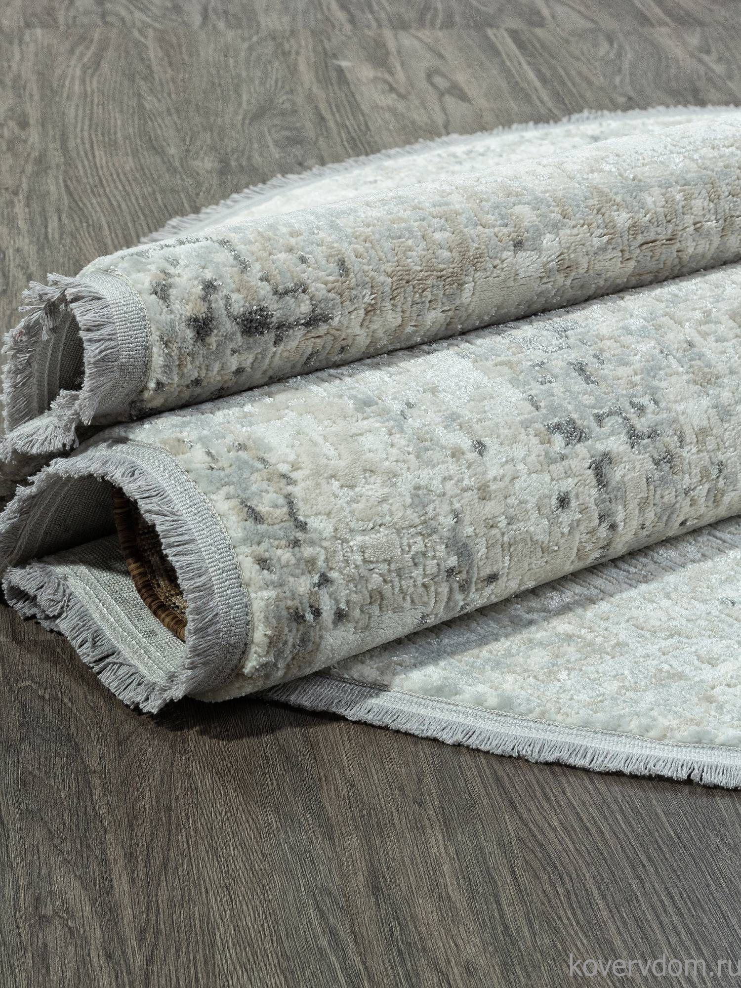 Ковер RUBI 26762Z CREAM / L.GREY Овал Ковер RUBI 26762Z CREAM / L.GREY Овал