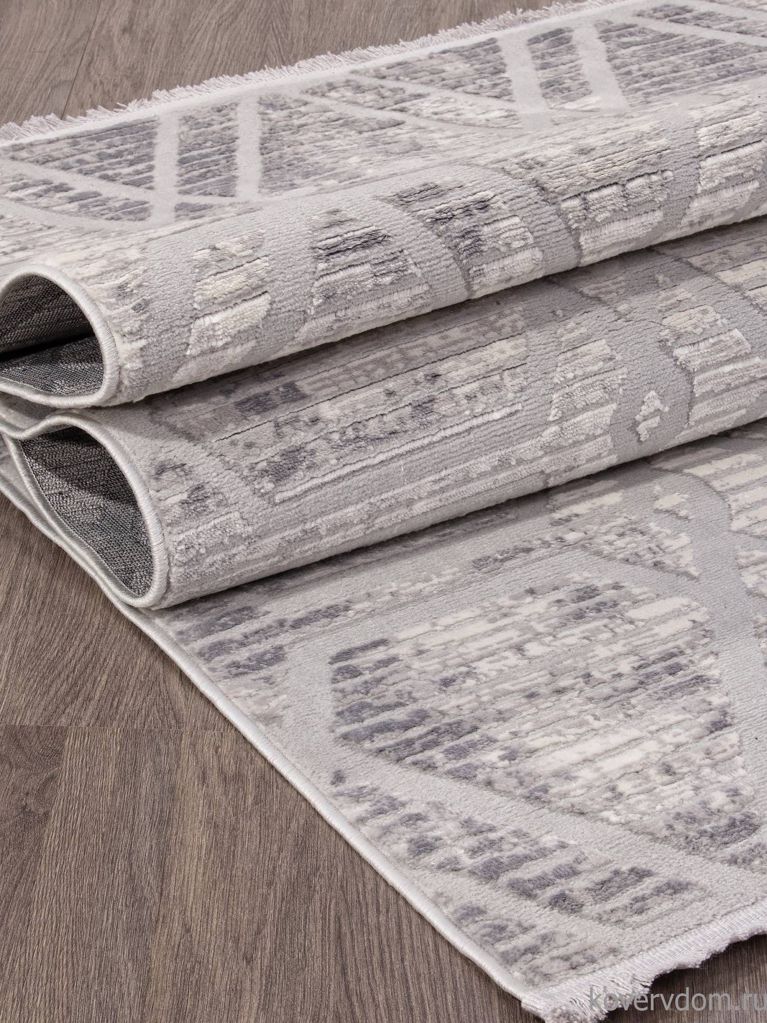 Ковер ALANYA 22366A GREY SHR / L.GREY