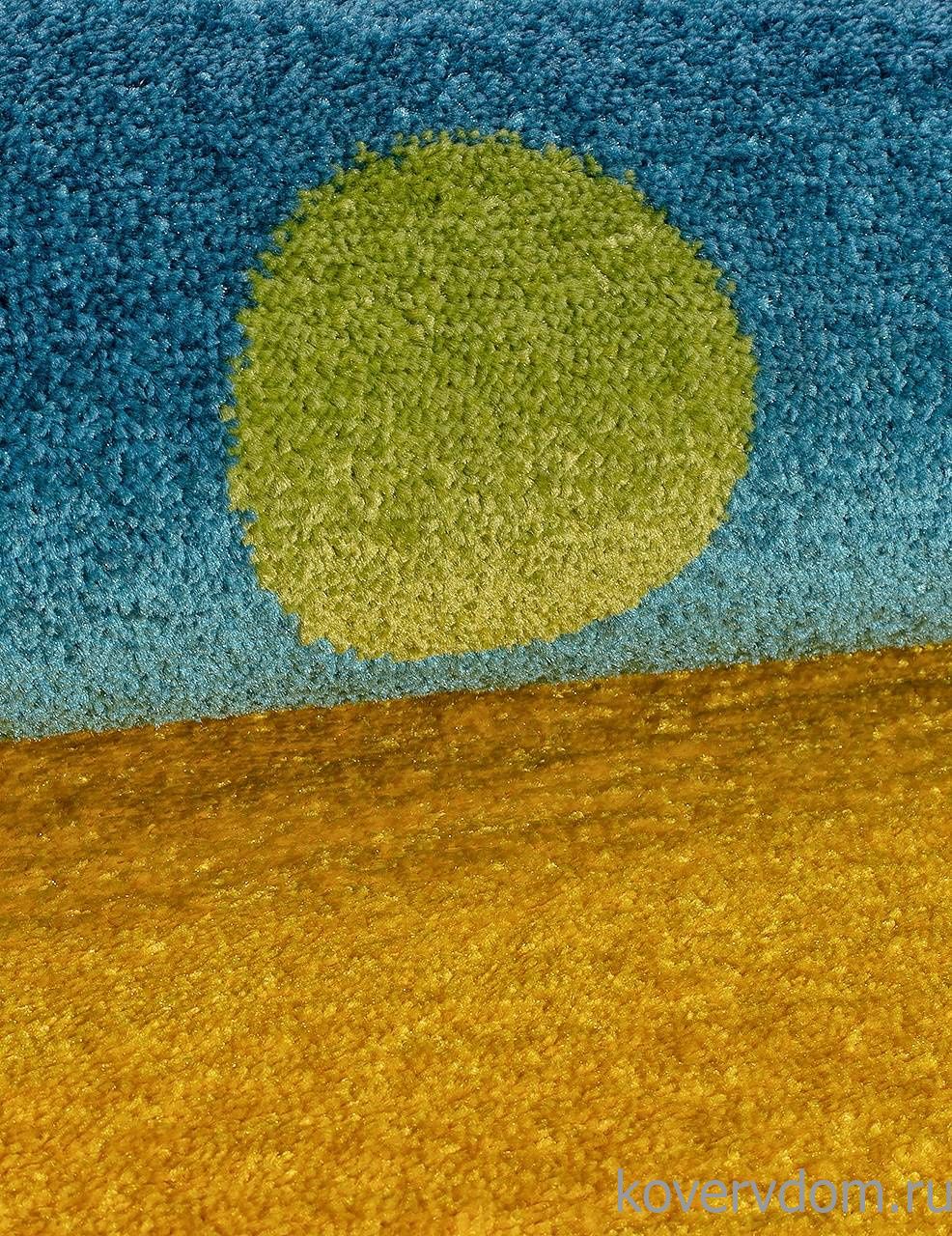 Ковер CRYSTAL 1021 YELLOW Овал